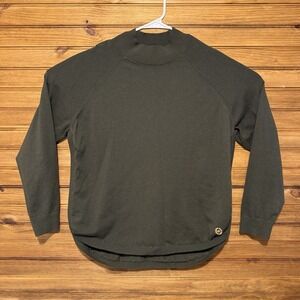 Michael Kors Turtle Neck Sweater Mens Size XL Olive Green Business Casual Light
